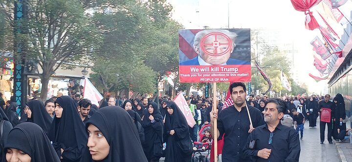 تصاویر/پیاده روی جاماندگان اربعین حسینی در مشهد مقدس