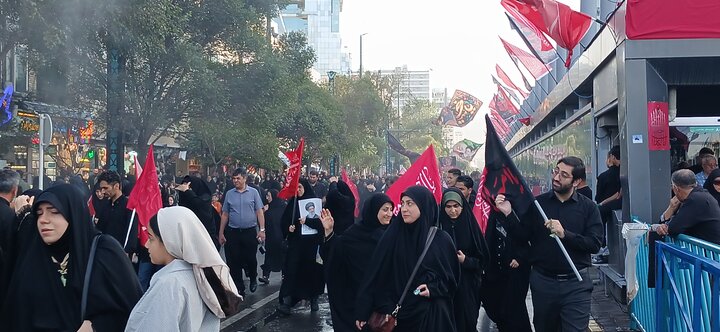 تصاویر/پیاده روی جاماندگان اربعین حسینی در مشهد مقدس