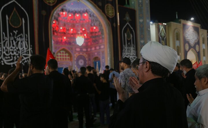 مراسم پیاده روی دلدادگان حسینی در طریق المهدی (عج) به سمت مسجد مقدس جمکران و اجتماع مردمی یالثارات الحسین علیه السلام در خون خواهی رهبر شهید انقلاب اسلامی