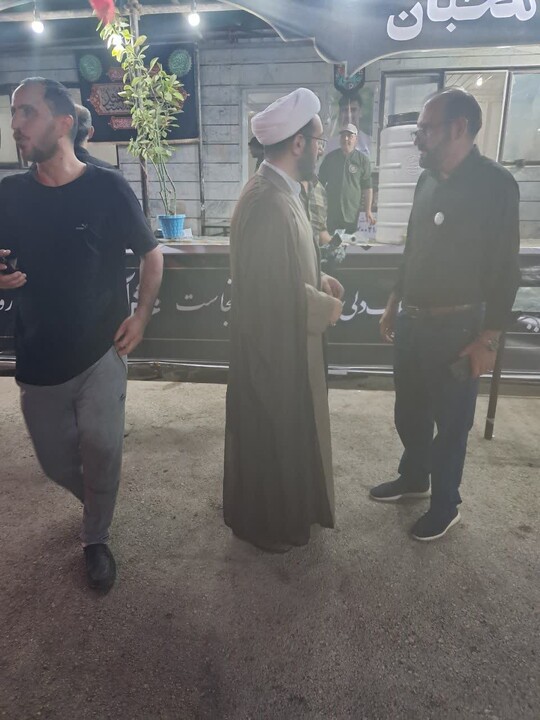 تصاویر / برپایی موکب‌ عقیدتی سیاسی انتظامی همدان در مسیر بازگشت زائران اربعین حسینی