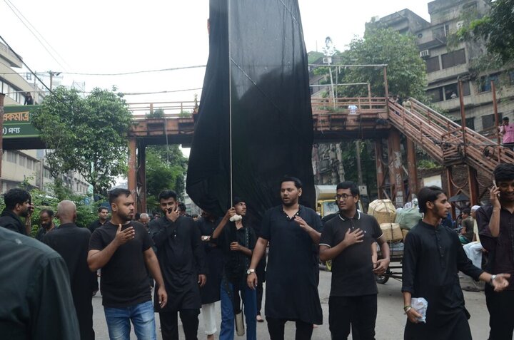 تصاویری از برگزاری اربعین حسینی در بنگلادش
