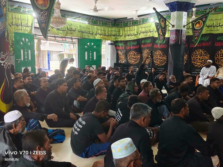 تصاویری از برگزاری اربعین حسینی در بنگلادش
