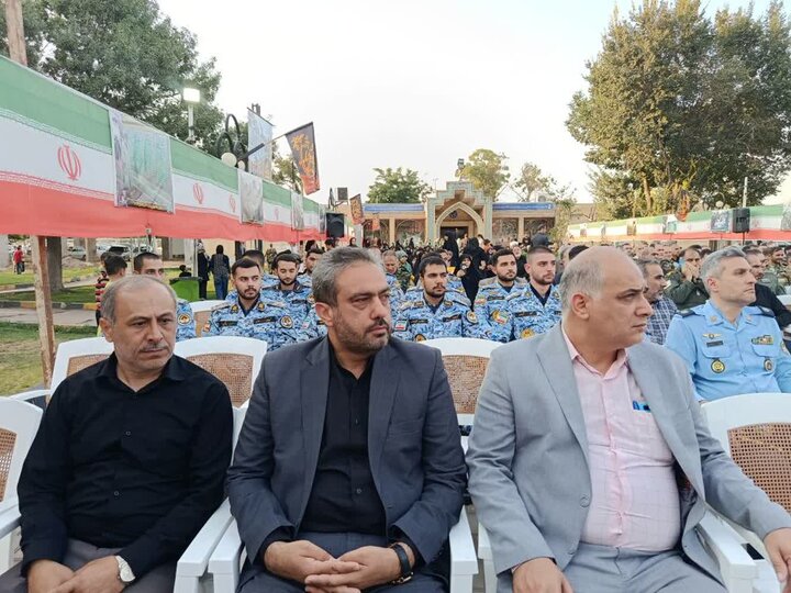 تصاویر /مراسم بزرگداشت خلبان شهید عباس بابایی وحسین لشگری در قزوین برگزار شد
