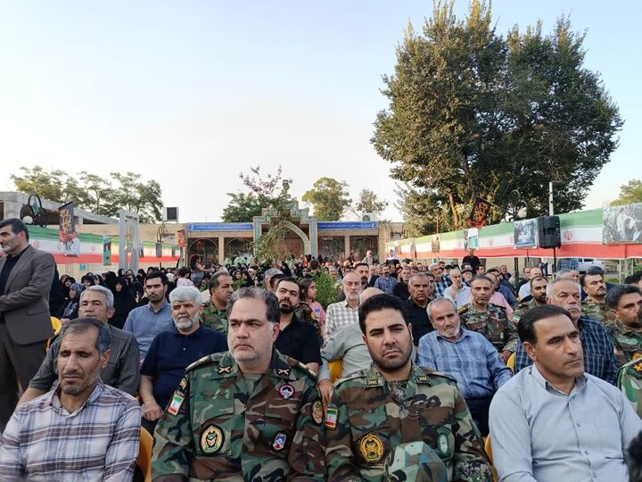 تصاویر /مراسم بزرگداشت خلبان شهید عباس بابایی وحسین لشگری در قزوین برگزار شد