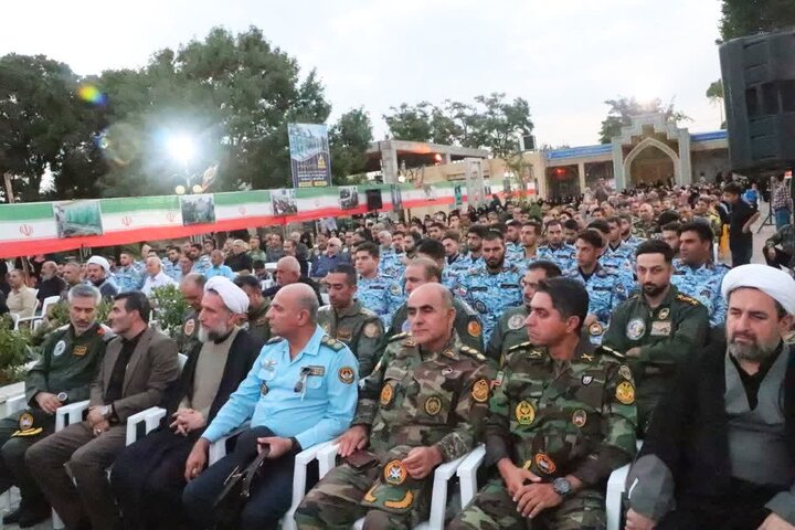 تصاویر /مراسم بزرگداشت خلبان شهید عباس بابایی وحسین لشگری در قزوین برگزار شد