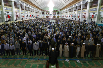 تصاویر/ نماز عبادی سیاسی جمعه تبریز