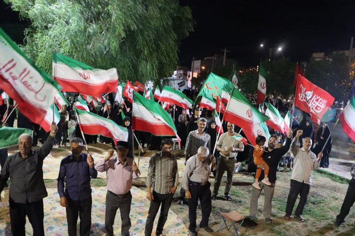تصاویر /یکصد و پنجاه و نهمین حضور مردم اقبالیه در میدان