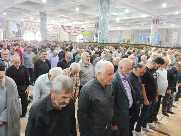 تصاویر/ نمازعبادی سیاسی جمعه کاشان