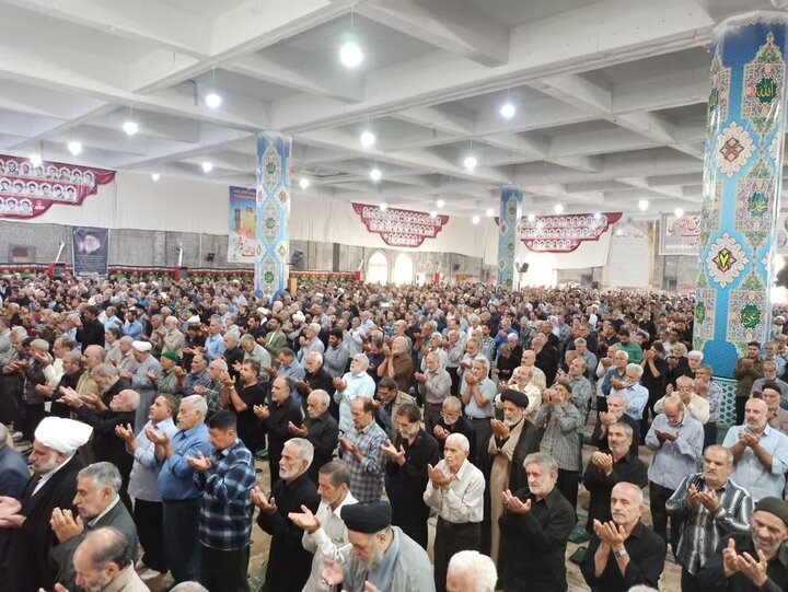 تصاویر/ نمازعبادی سیاسی جمعه کاشان