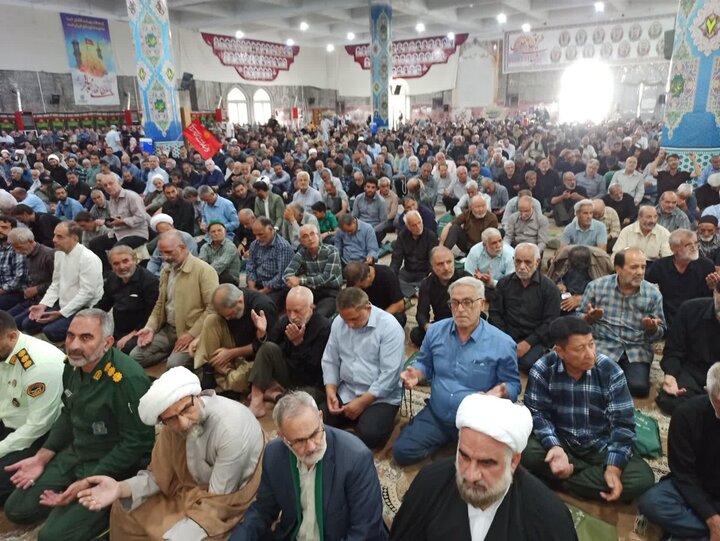 تصاویر/ نمازعبادی سیاسی جمعه کاشان