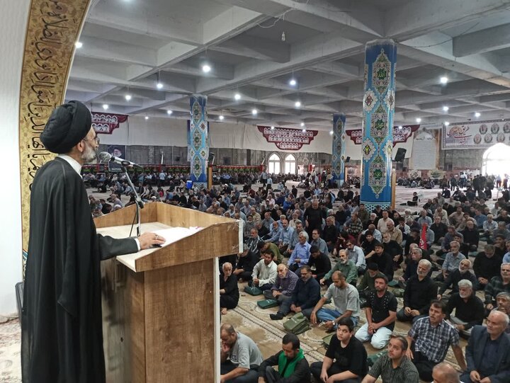 تصاویر/ نمازعبادی سیاسی جمعه کاشان