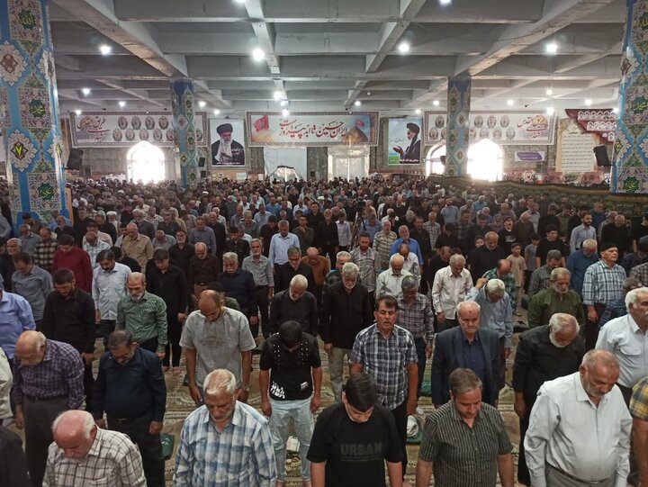 تصاویر/ نمازعبادی سیاسی جمعه کاشان