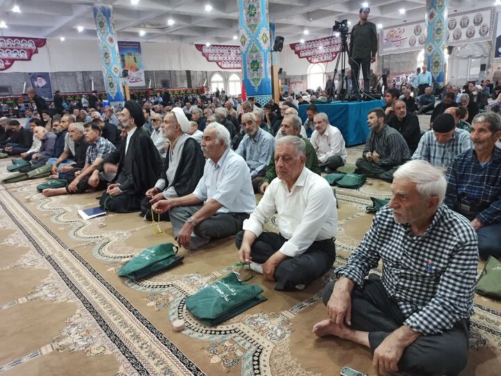 تصاویر/ نمازعبادی سیاسی جمعه کاشان