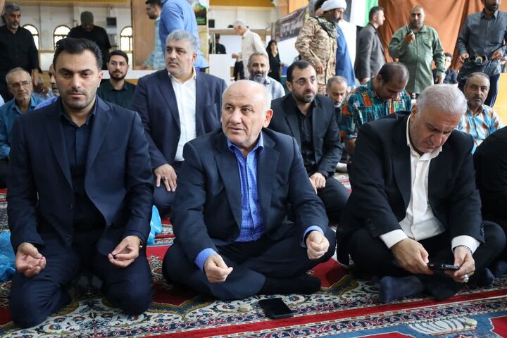 تصاویر/ نماز عبادی سیاسی جمعه در شهرستان ساری
