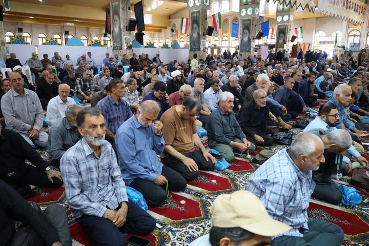 تصاویر/ نماز عبادی سیاسی جمعه در شهرستان ساری