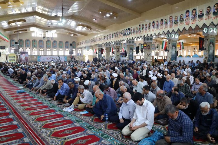 تصاویر/ نماز عبادی سیاسی جمعه در شهرستان ساری