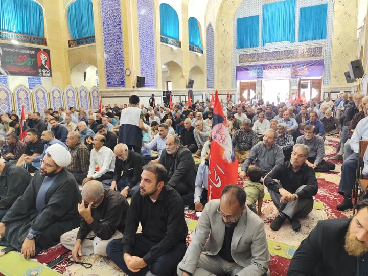 تصاویر/ اقامه نمازجمعه شهرستان بم