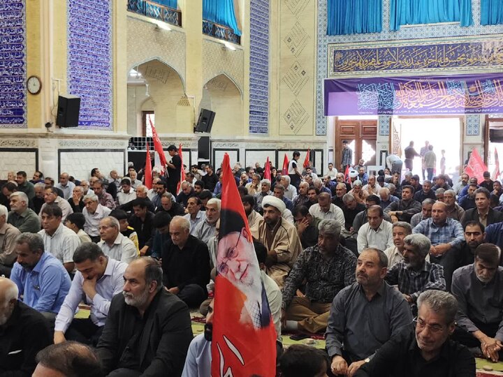 تصاویر/ اقامه نمازجمعه شهرستان بم
