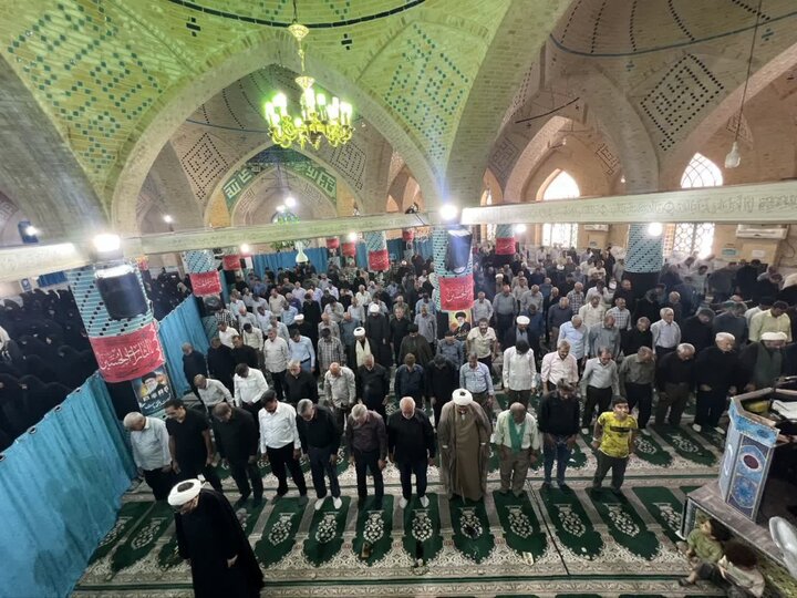 تصاویر/ اقامه نمازجمعه شهرستان انار