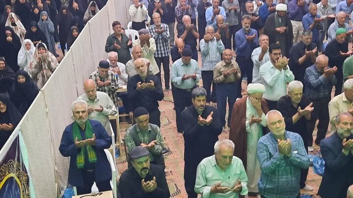 تصاویر/اقامه نماز عبادی سیاسی جمعه در خمین
