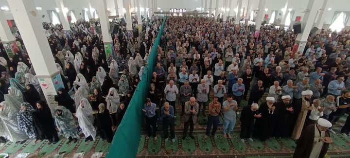 تصاویر/اقامه نماز عبادی سیاسی جمعه در ساوه
