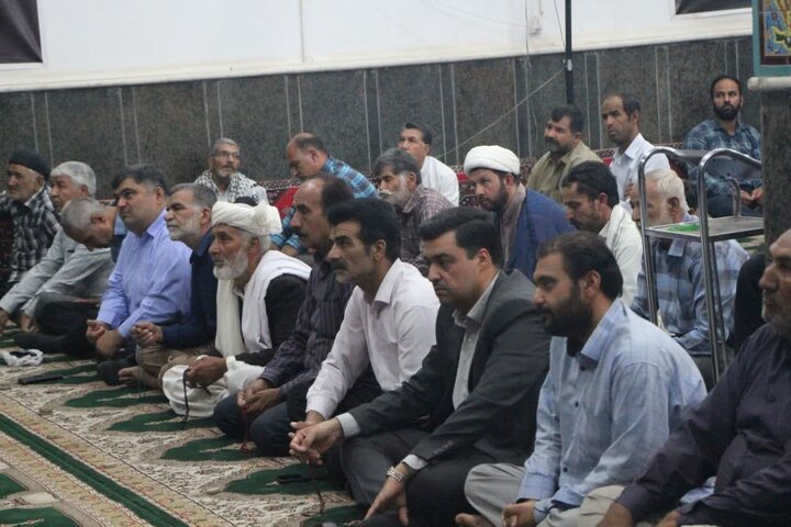 تصاویر/ آیین عبادی سیاسی نماز جمعه شهرستان بنجار