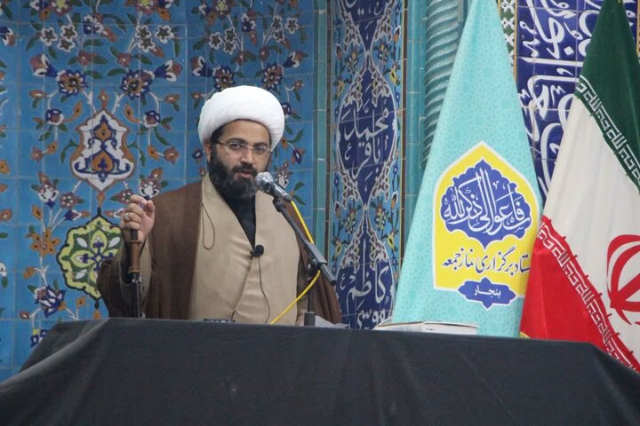 تصاویر/ آیین عبادی سیاسی نماز جمعه شهرستان بنجار
