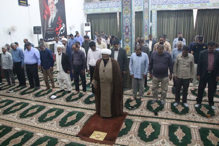 تصاویر/ آیین عبادی سیاسی نماز جمعه شهرستان بنجار