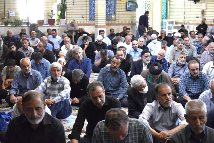 تصاویر/ اقامه نماز شهرستان بیجار