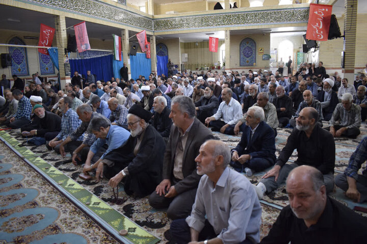 تصاویر/ اقامه نماز شهرستان بیجار