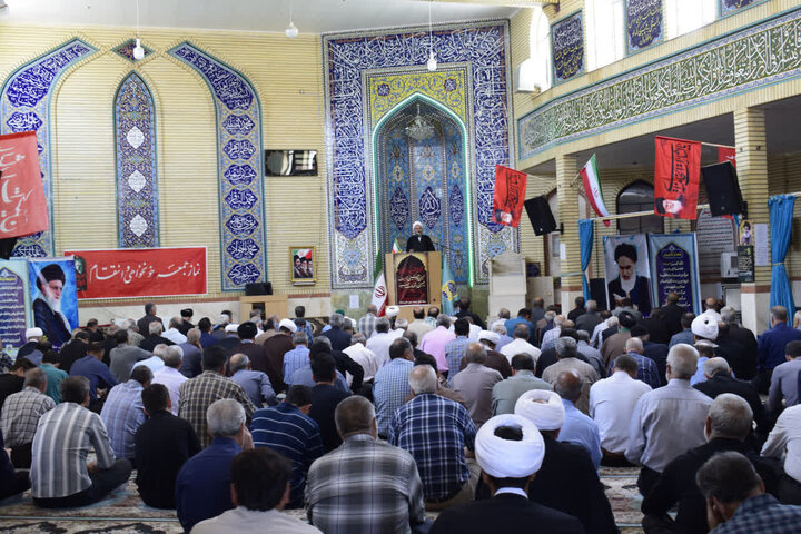 تصاویر/ اقامه نماز شهرستان بیجار