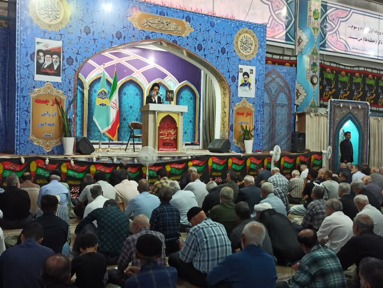 تصاویر/ نماز عبادی سیاسی جمعه کاشان