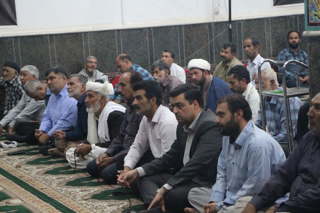 تصاویر/ آیین عبادی سیاسی نماز جمعه شهرستان بنجار