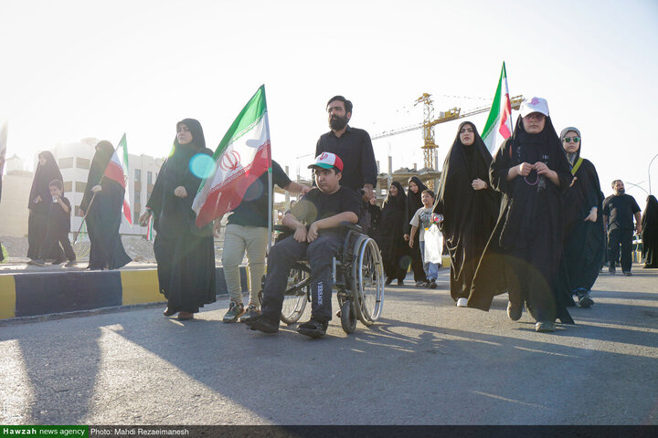 À Qom, une marée humaine exprime sa ferveur lors de la marche des « Ardéants de l’Arbaïn »