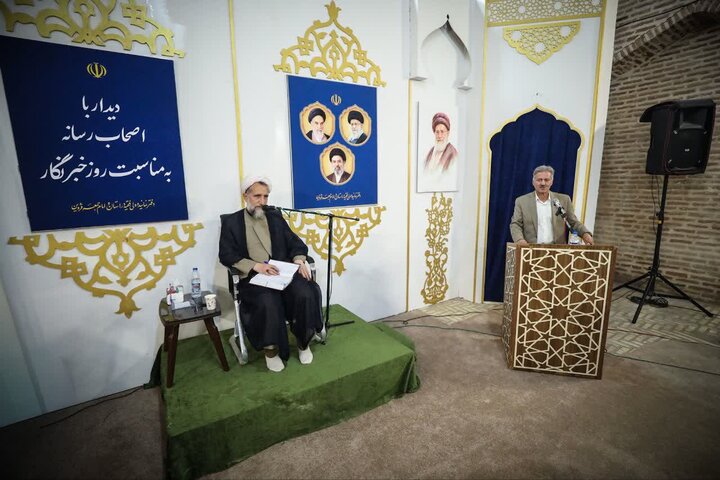 تصاویر / دیدار اصحاب رسانه استان قزوین با نماینده ولی فقیه در استان وامام جمعه قزوین