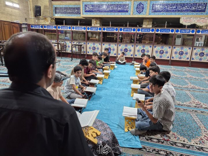 تصاویر/ جهاد مبلغین دینی در مسجد الرسول (ص)