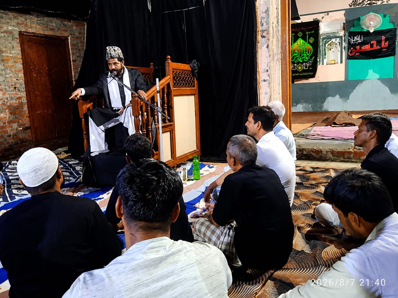 ذکر حسین علیہ السّلام، سرچشمۂ ہدایت اور ذریعۂ نجات: مولانا تہذیب الحسن