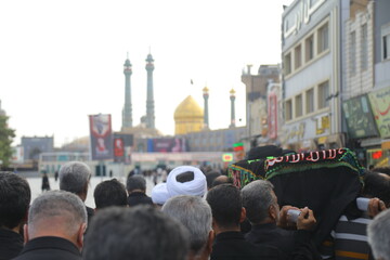 تصاویر / مراسم تشییع پیکر حجت ‌الاسلام والمسلمین سید صدرا هاشمی از اساتید حوزه