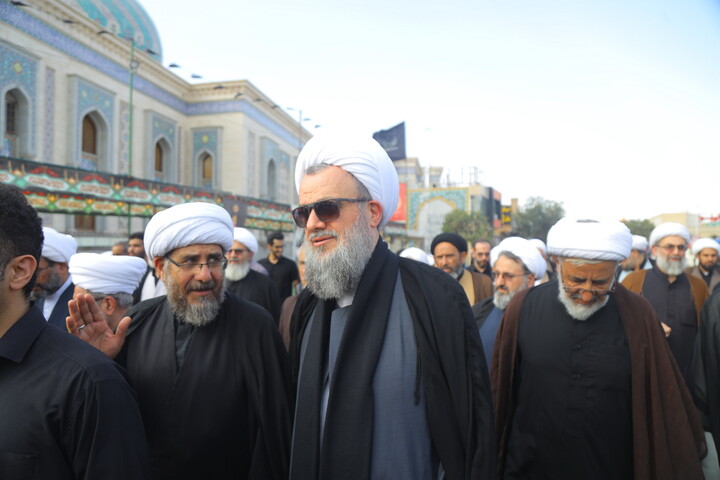 Cerimonia funebre per l’Hojjatoleslam Seyyed Sadra Hashemi, docente del Seminario di Qom