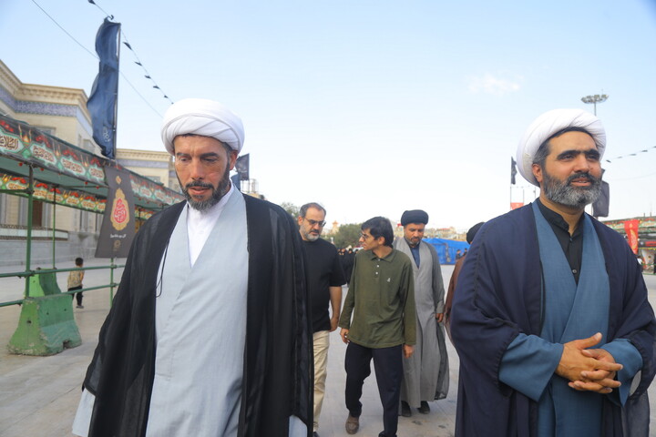 مراسم تشییع پیکر حجت ‌الاسلام والمسلمین سید صدرا هاشمی از اساتید حوزه