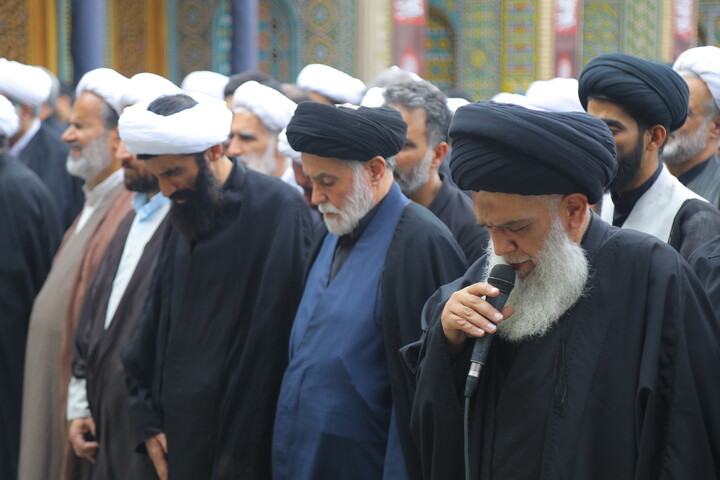 مراسم تشییع پیکر حجت ‌الاسلام والمسلمین سید صدرا هاشمی از اساتید حوزه