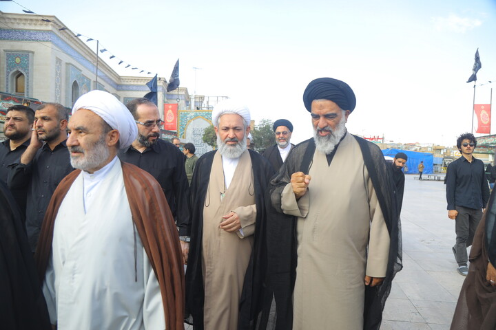 مراسم تشییع پیکر حجت ‌الاسلام والمسلمین سید صدرا هاشمی از اساتید حوزه