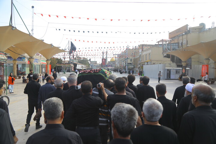Cerimonia funebre per l’Hojjatoleslam Seyyed Sadra Hashemi, docente del Seminario di Qom