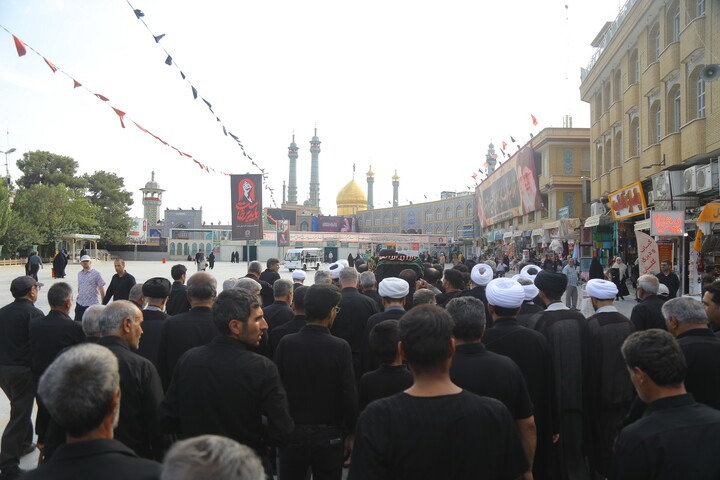 مراسم تشییع پیکر حجت ‌الاسلام والمسلمین سید صدرا هاشمی از اساتید حوزه