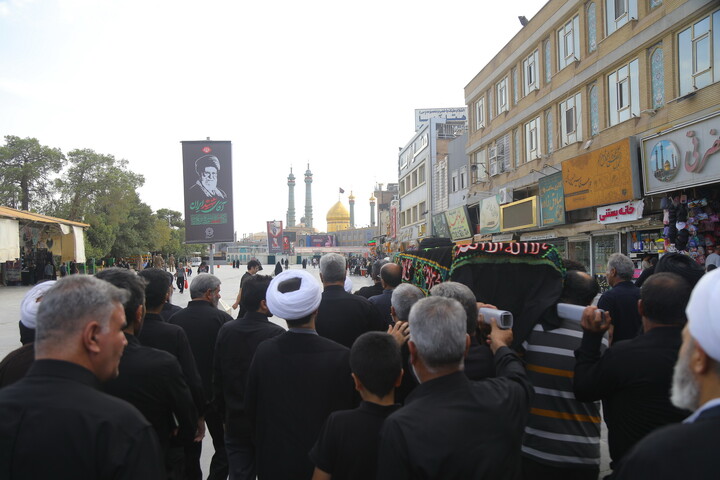 Cerimonia funebre per l’Hojjatoleslam Seyyed Sadra Hashemi, docente del Seminario di Qom