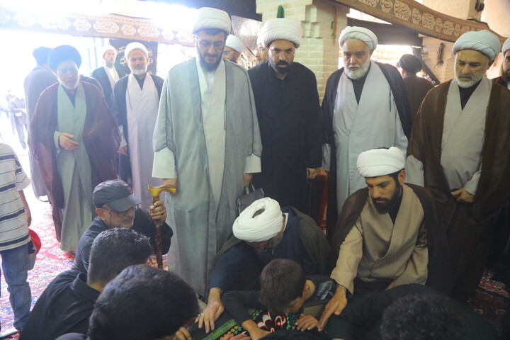 مراسم تشییع پیکر حجت ‌الاسلام والمسلمین سید صدرا هاشمی از اساتید حوزه