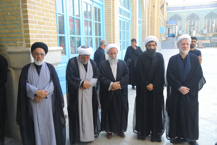 مراسم تشییع پیکر حجت ‌الاسلام والمسلمین سید صدرا هاشمی از اساتید حوزه