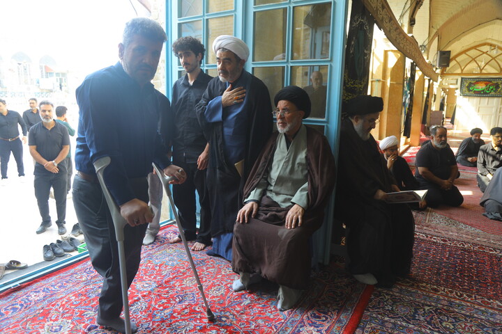 Cerimonia funebre per l’Hojjatoleslam Seyyed Sadra Hashemi, docente del Seminario di Qom