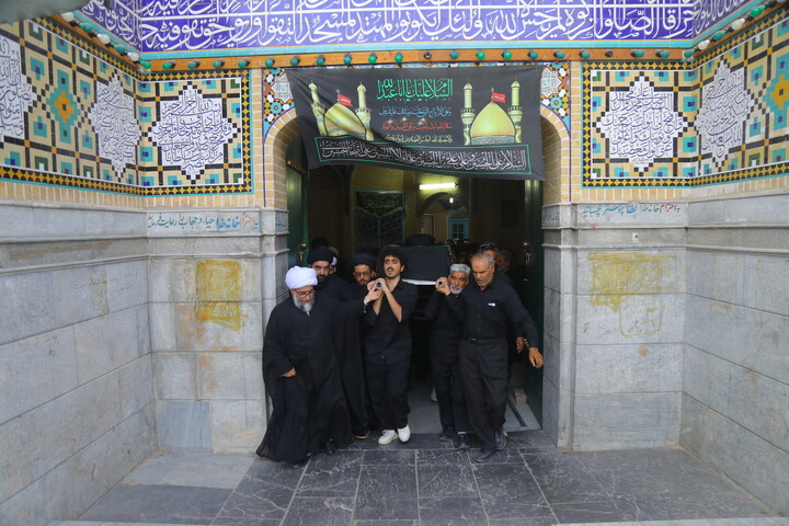 Cerimonia funebre per l’Hojjatoleslam Seyyed Sadra Hashemi, docente del Seminario di Qom