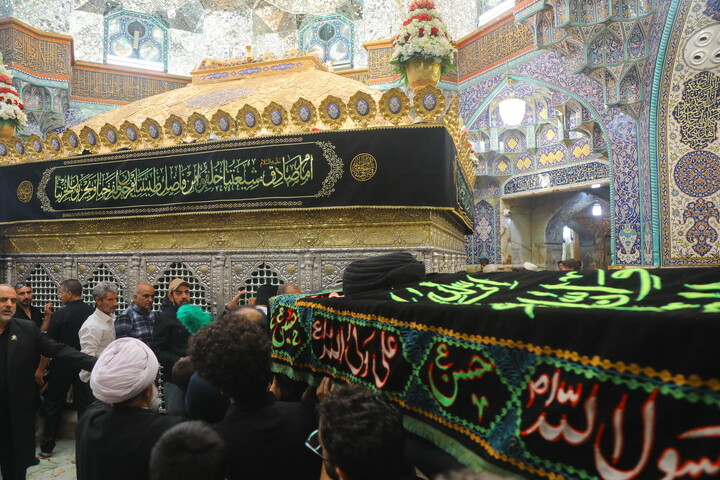 Cerimonia funebre per l’Hojjatoleslam Seyyed Sadra Hashemi, docente del Seminario di Qom
